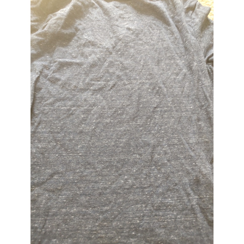 SONOMA Everyday Tee V Neck Heathered Blue Short‎ Sleeve Women's Size L